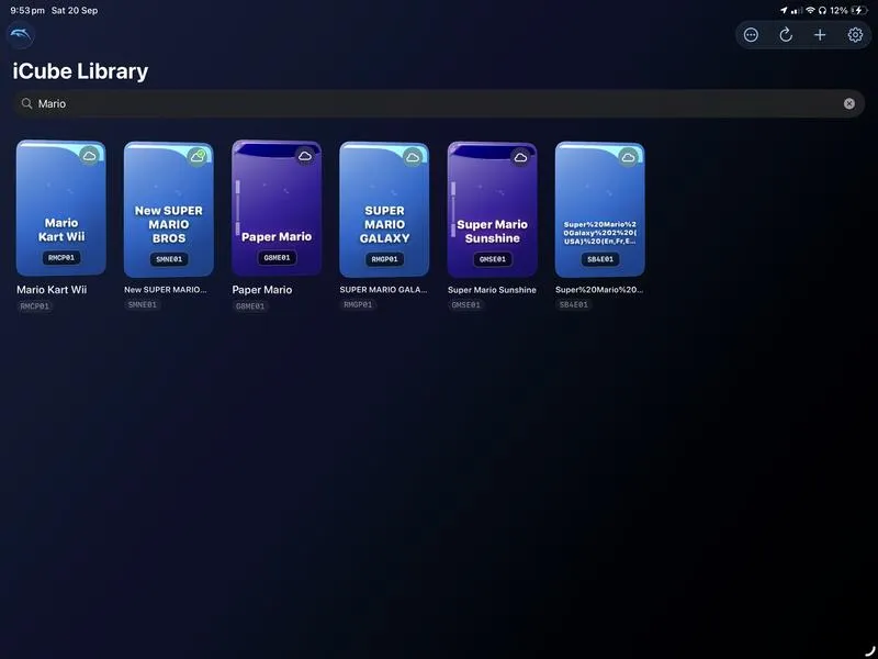 iFly iPad – search